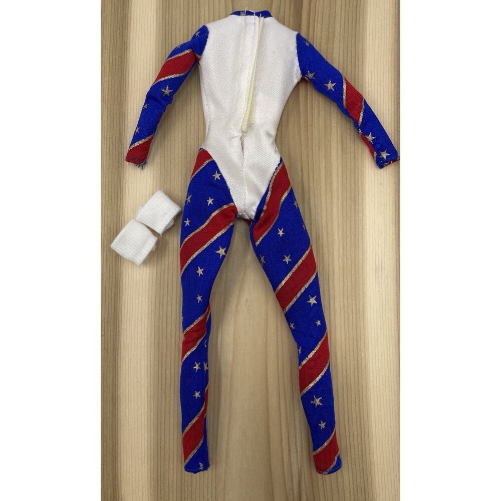 Barbie Doll Clothes 1996 Atlanta Olympics Gymnast Outfit USA Stars Stripes - Picture 2 of 4